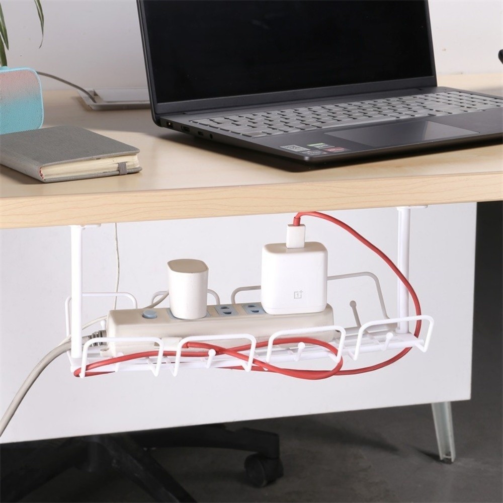 ถาดจัดเก็บสายเคเบิลใต้โต๊ะ ออแ - Cable Tray Under Desk บทวิจารณ์และราคา