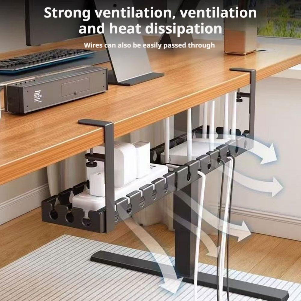 ที่เก็บสายไฟใต้โต๊ะแบบยืดหดได้ - Cable Tray Under Desk บทวิจารณ์และราคา