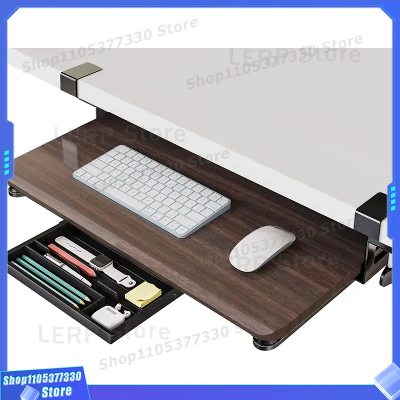 ถาดวางคีย์บอร์ดและเมาส์แบบเลื่ - Keyboard Drawer Under บทวิจารณ์และราคา