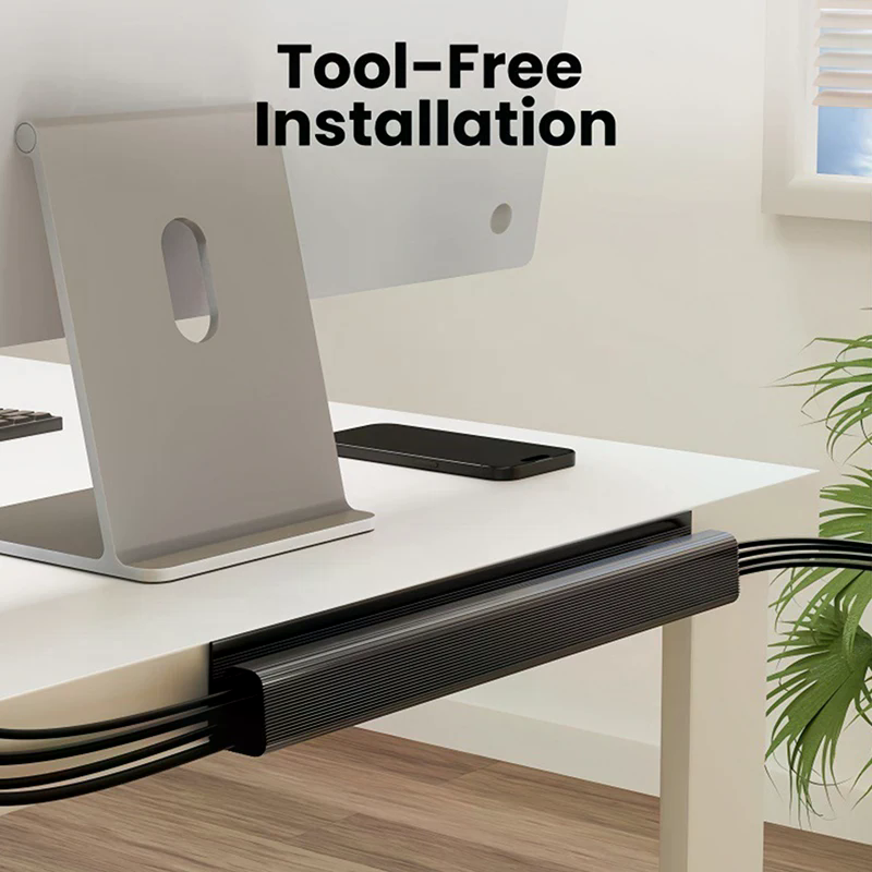 ที่เก็บสายเคเบิลใต้โต๊ะ อุปกรณ - Cable Tray Under Desk บทวิจารณ์และราคา