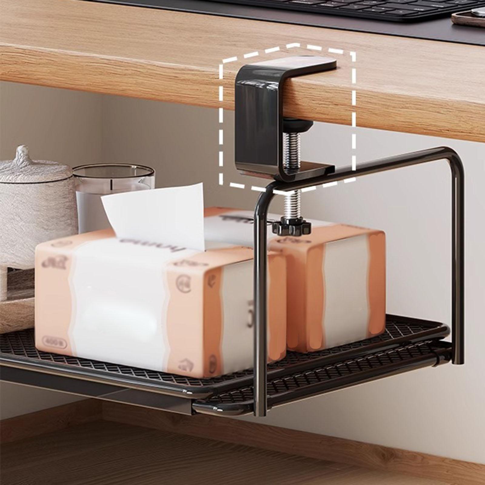 ชั้นวางของอเนกประสงค์ใต้โต๊ะ ท - Cable Tray Under Desk บทวิจารณ์และราคา
