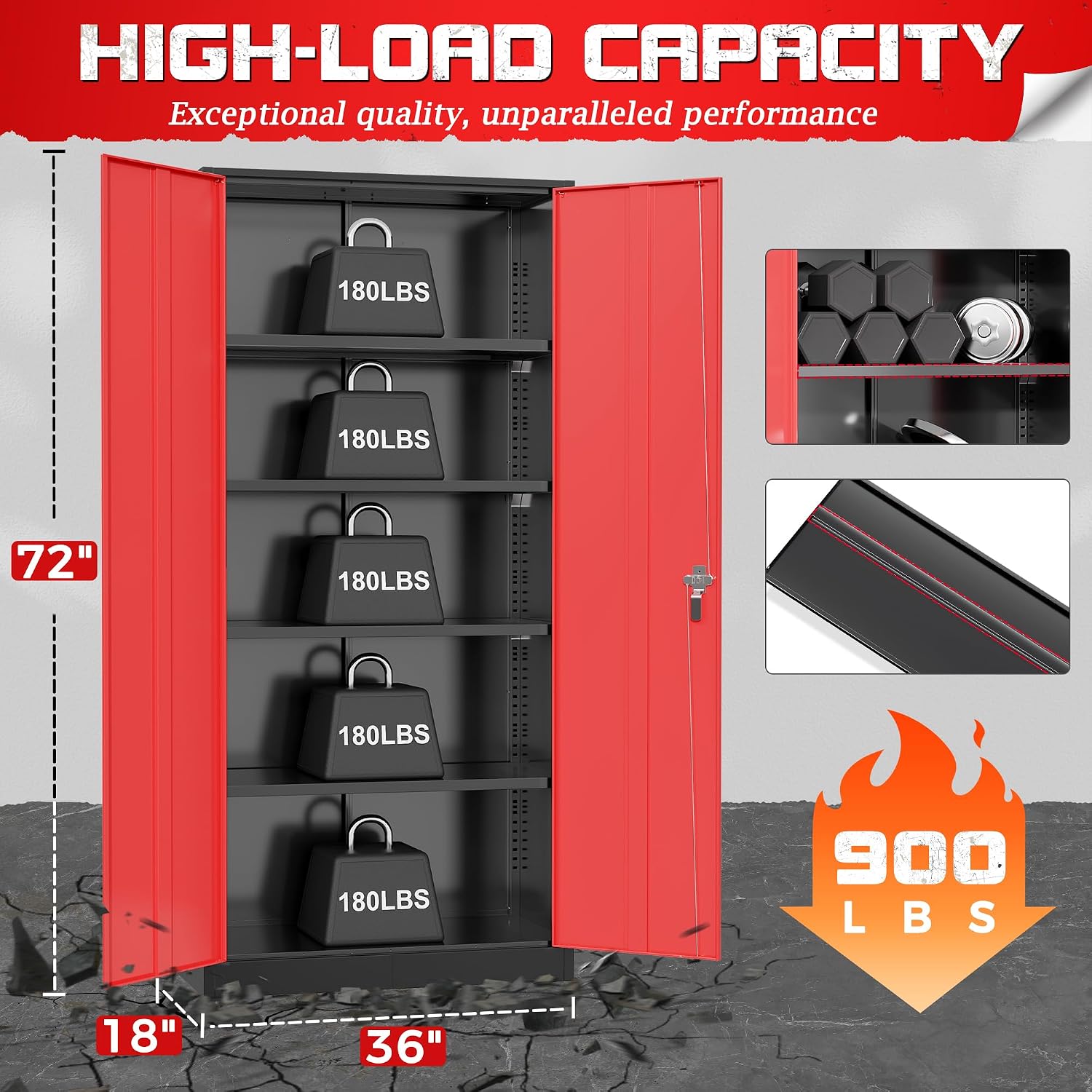 ตู้เก็บของโลหะสำหรับงานหนัก, ต - Office Storage Cabinet บทวิจารณ์และราคา