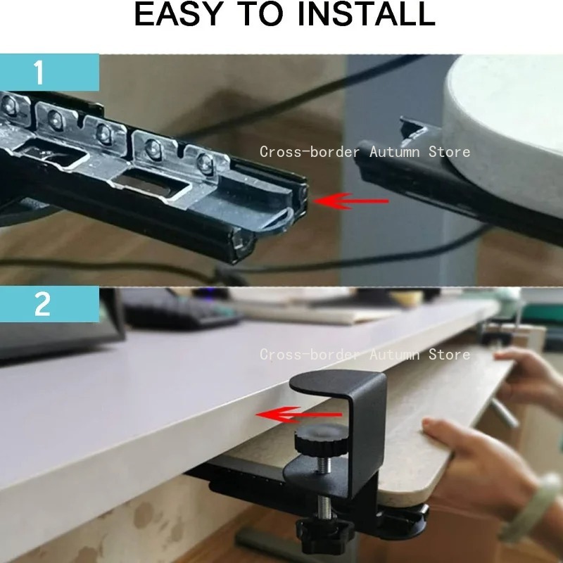 ถาดวางคีย์บอร์ดแบบหนีบ 1 ชิ้น  - Keyboard Drawer Under บทวิจารณ์และราคา