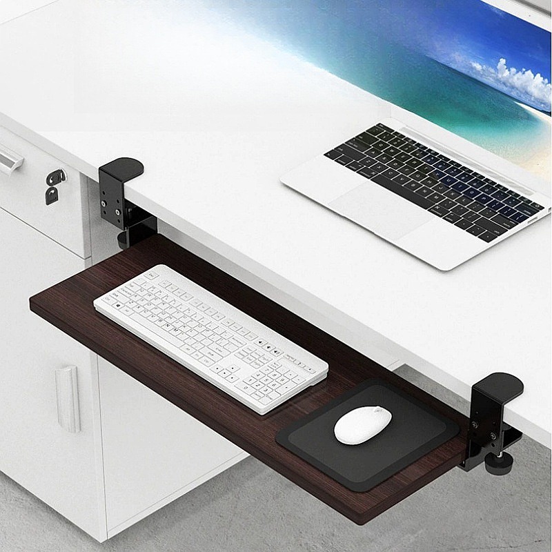 ที่วางคีย์บอร์ดใต้โต๊ะ แบบเลื่ - Keyboard Drawer Under บทวิจารณ์และราคา