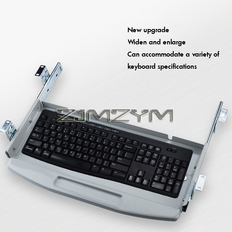เหล็กโลหะภายใต้โต๊ะ Mount ดึงถ - Keyboard Drawer Under บทวิจารณ์และราคา