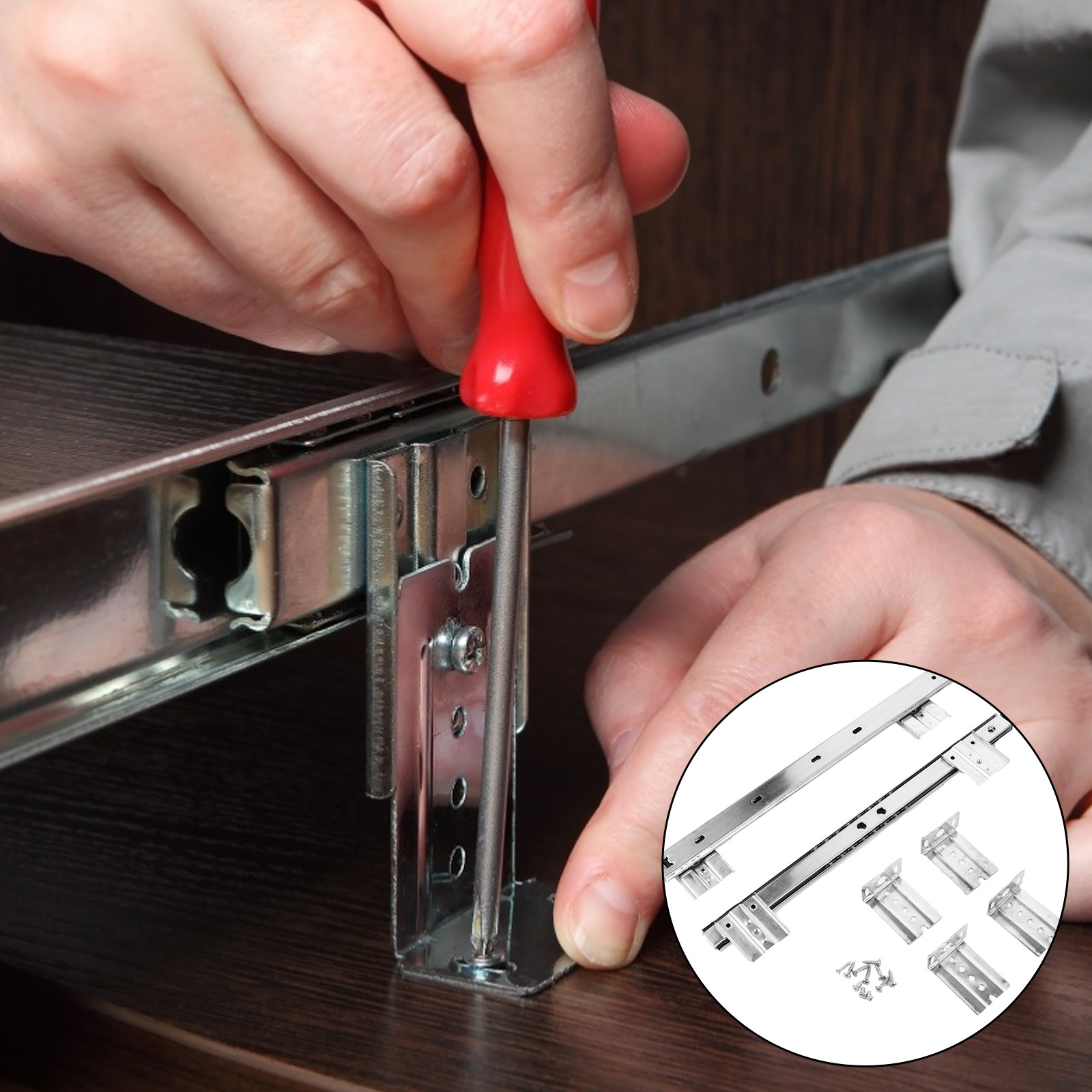 รางเลื่อนคีย์บอร์ดเกรดมืออาชีพ - Keyboard Drawer Under บทวิจารณ์และราคา