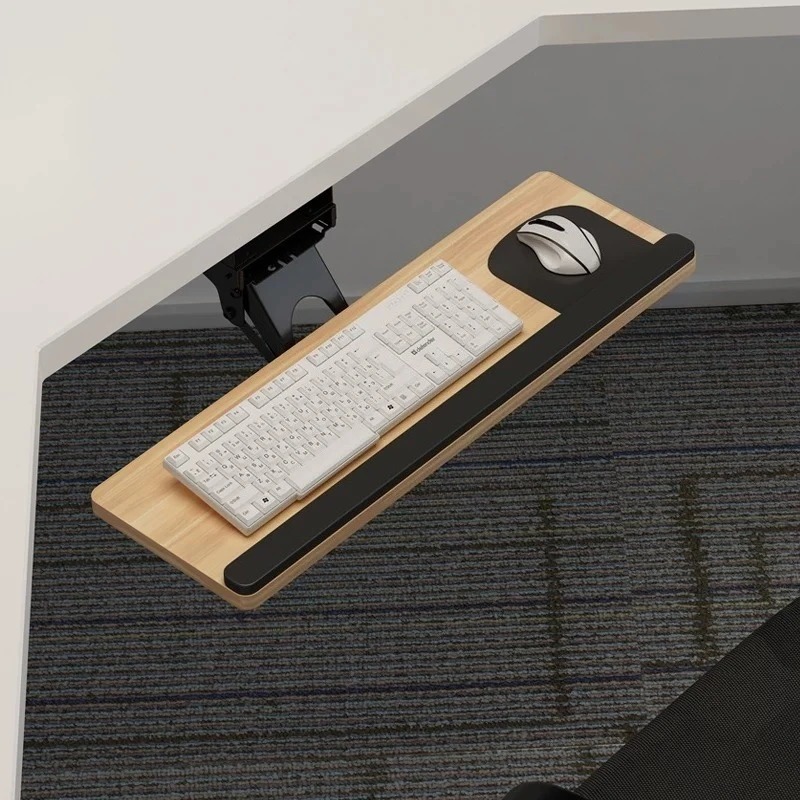ถาดวางคีย์บอร์ดใต้โต๊ะพร้อมแผ่ - Keyboard Drawer Under บทวิจารณ์และราคา