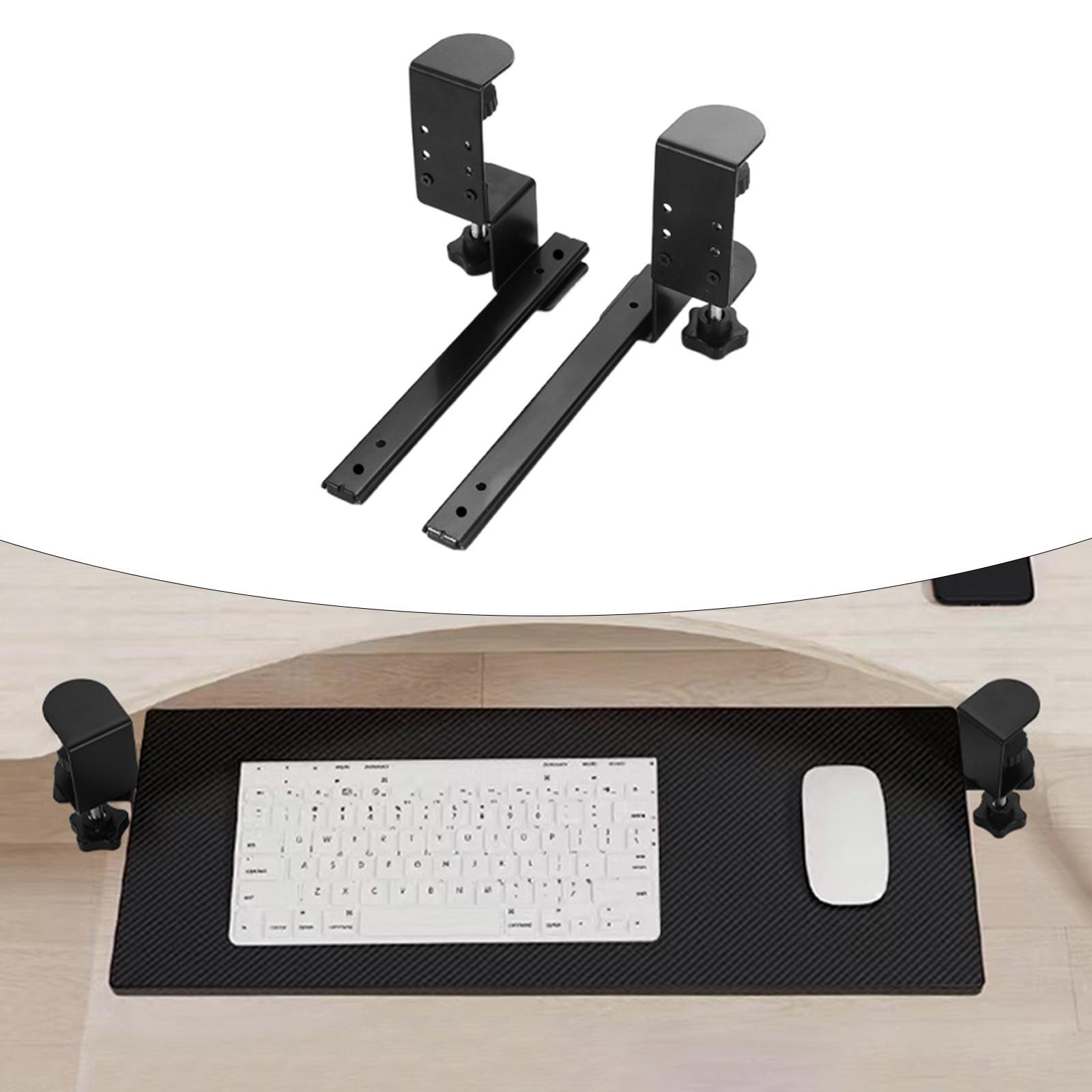 รางเลื่อนคีย์บอร์ดใต้โต๊ะ 2 ชิ - Keyboard Drawer Under บทวิจารณ์และราคา