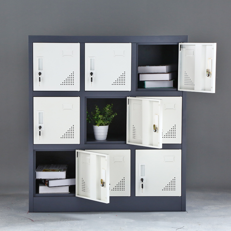 ตู้เก็บของโลหะ 9 ประตู สำหรับส - Office Storage Cabinet บทวิจารณ์และราคา