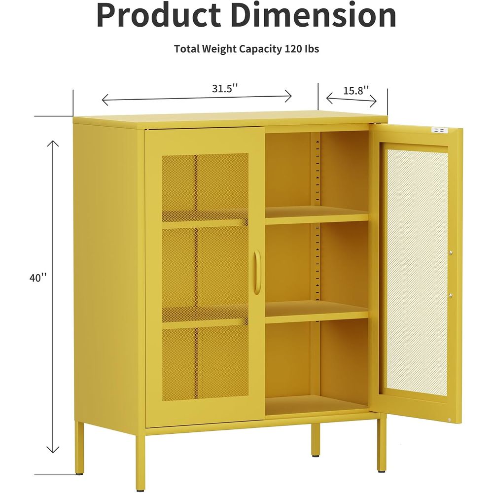 ตู้เก็บของโลหะแบบตาข่ายพร้อมชั - Office Storage Cabinet บทวิจารณ์และราคา