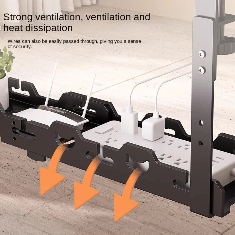 ชั้นวางของใต้โต๊ะแบบยืดหดได้ ถ - Cable Tray Under Desk บทวิจารณ์และราคา