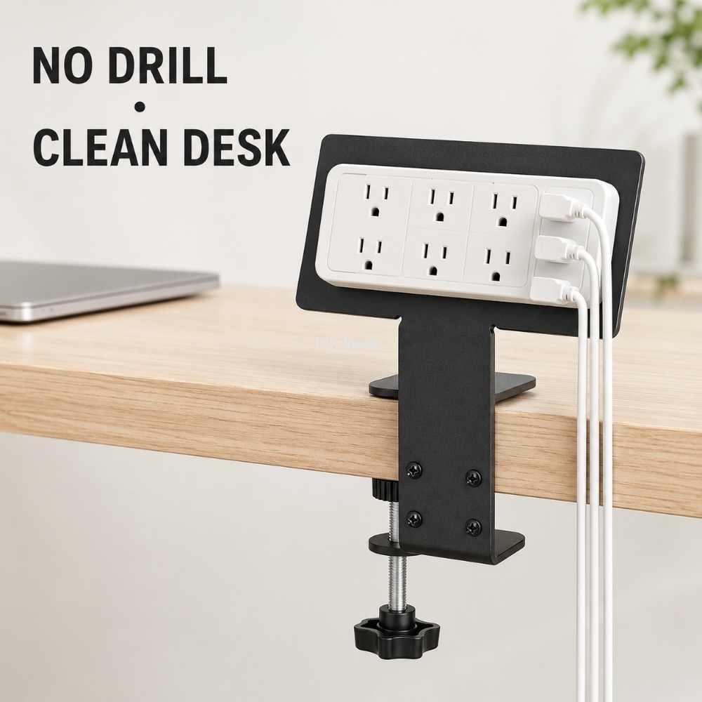 ถาดจัดระเบียบสายไฟใต้โต๊ะ ที่ย - Cable Tray Under Desk บทวิจารณ์และราคา