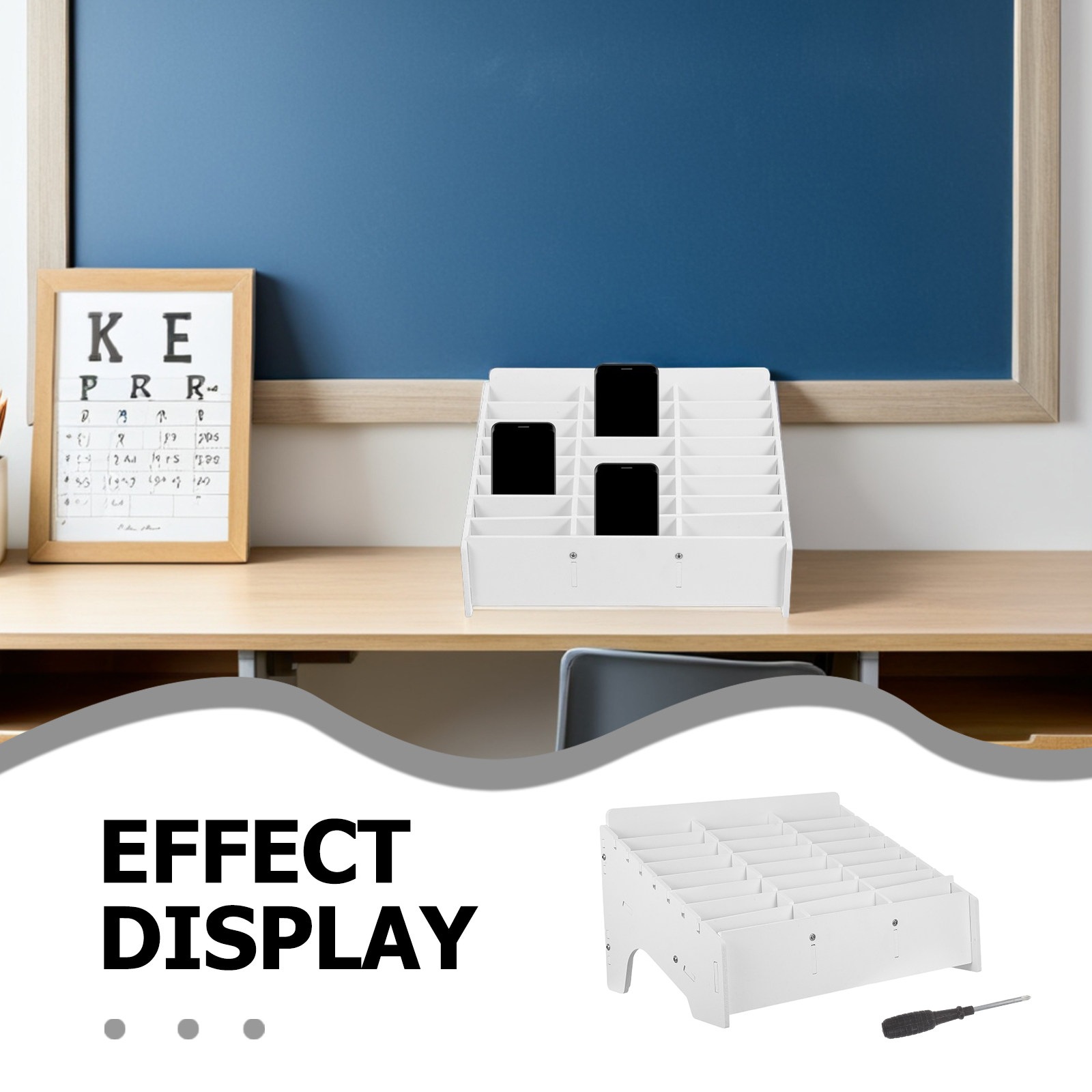 กล่องจัดระเบียบโทรศัพท์มือถือไ - Office Storage Cabinet บทวิจารณ์และราคา