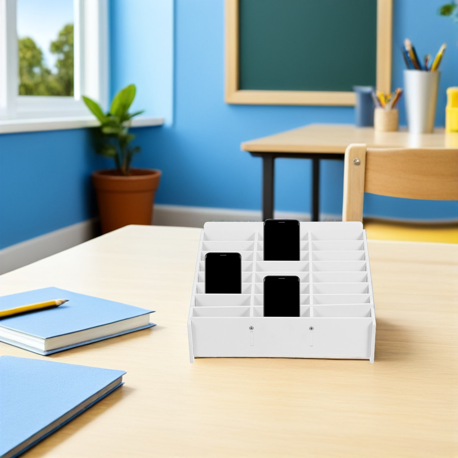 กล่องจัดระเบียบโทรศัพท์มือถือไ - Office Storage Cabinet บทวิจารณ์และราคา